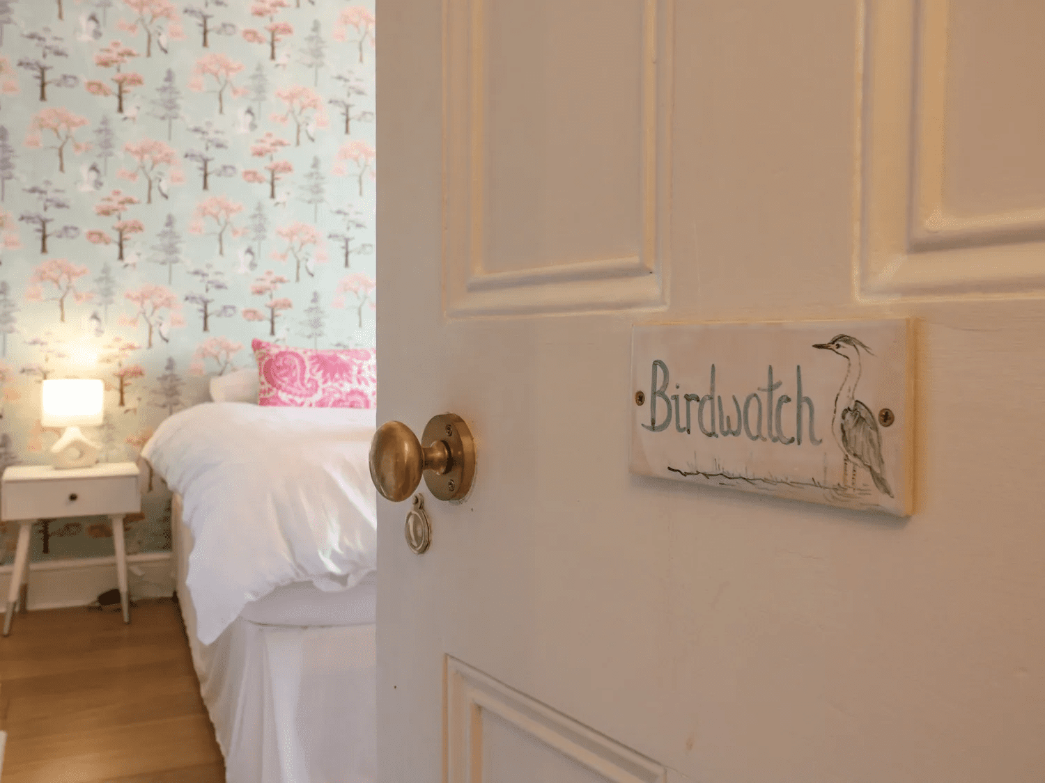 Door to Birdswatch bedroom