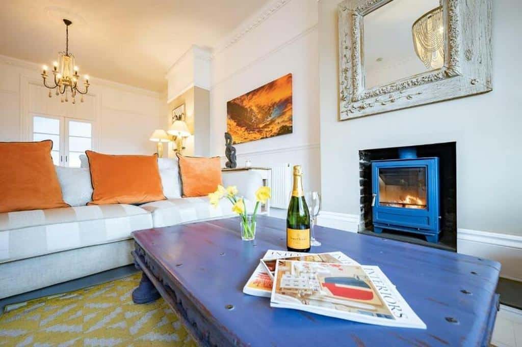 Sitting Room with log burner